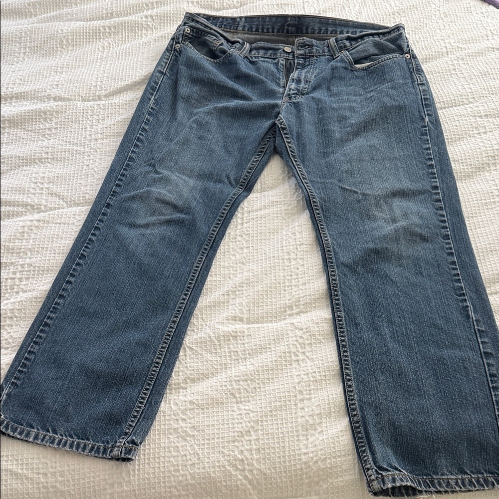 Classic Denim Relaxed Fit Jeans for Men